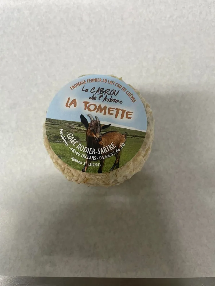 Fromage de chèvre au lait cru