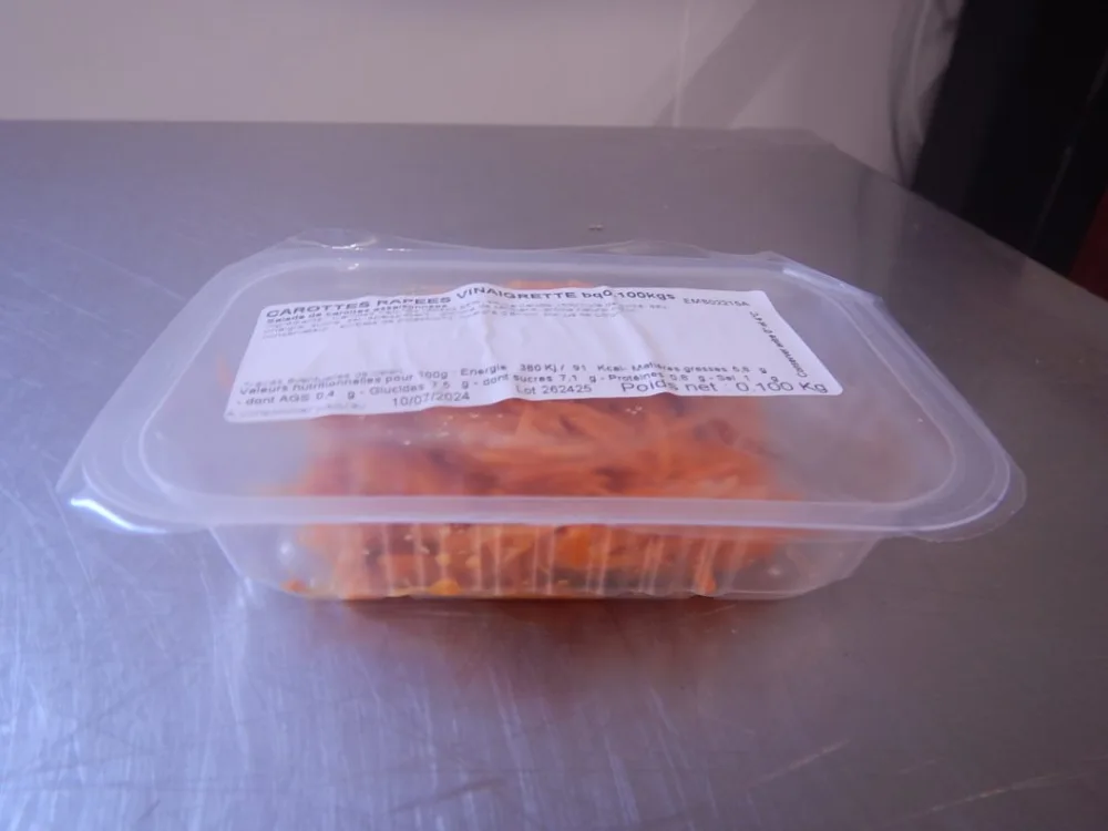 Carottes râpées vinaigrette