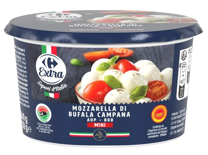 Mozzarella di bufala campana aop mini