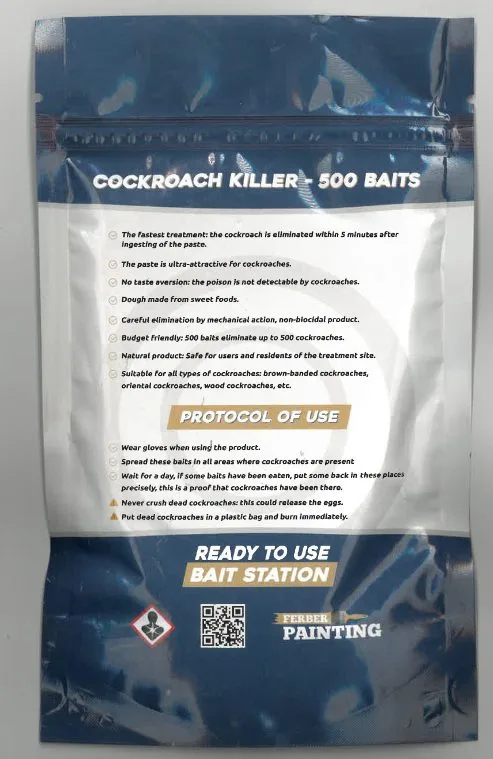 Cockroach killer - 500 baits