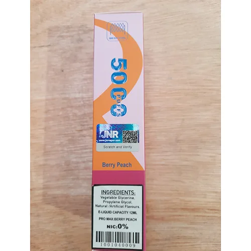 Disposable electronic cigarette