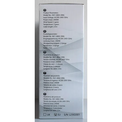 Hair dryer