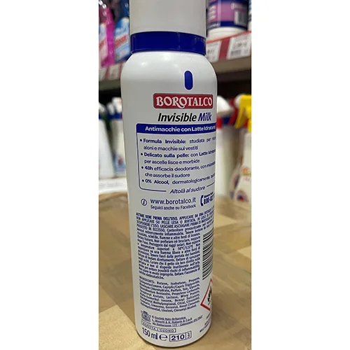 Deodorant spray