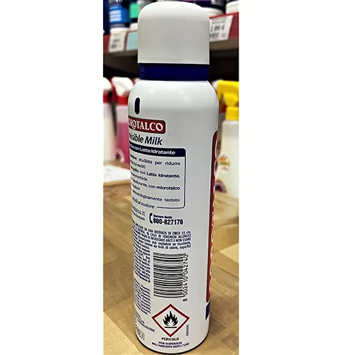 Deodorant spray