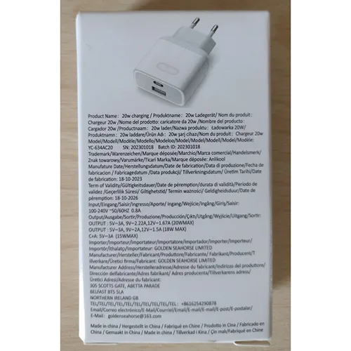 USB charger