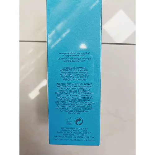 Eau de toilette