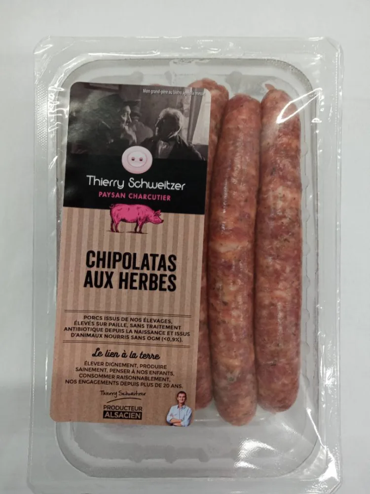 Chipolatas aux herbes