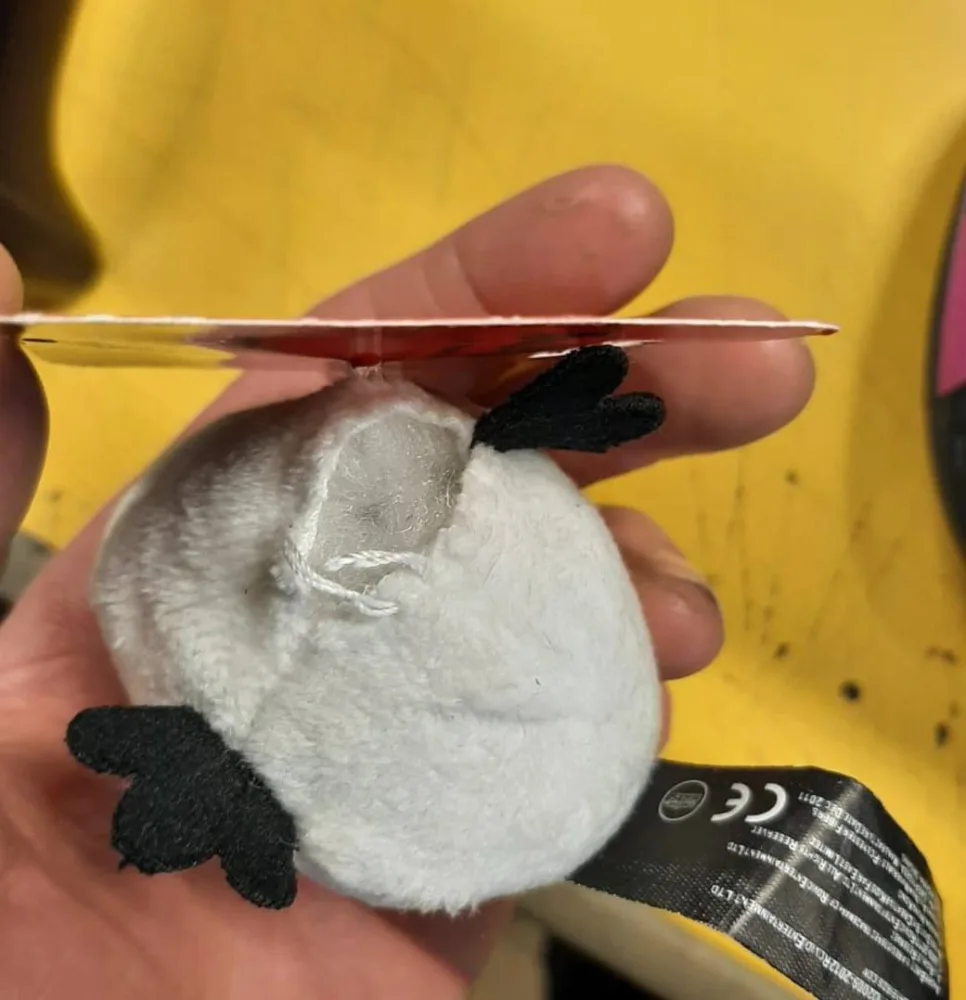 Peluche embout crayon angry birds