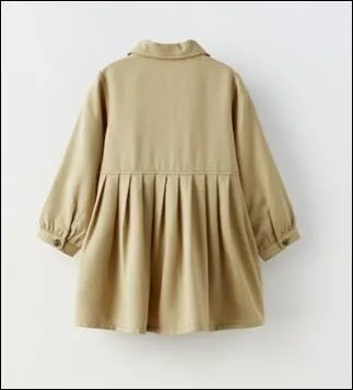 Robe chemise fluide enfant