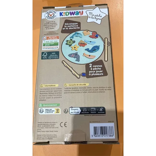 Magnetic fishing game