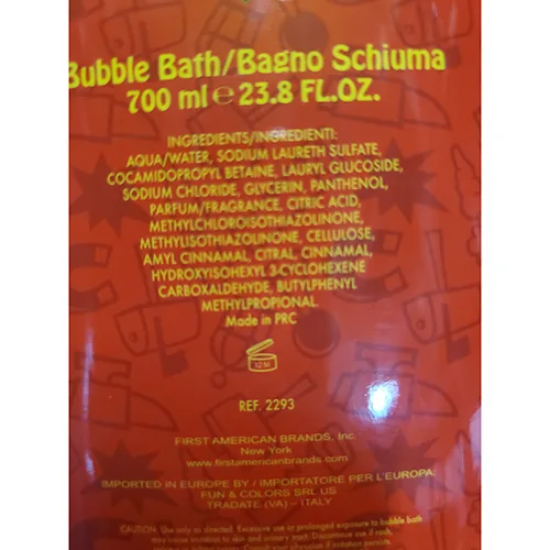 Bath foam
