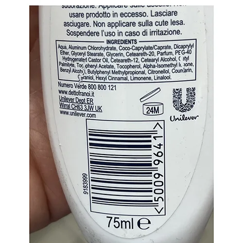Deodorant
