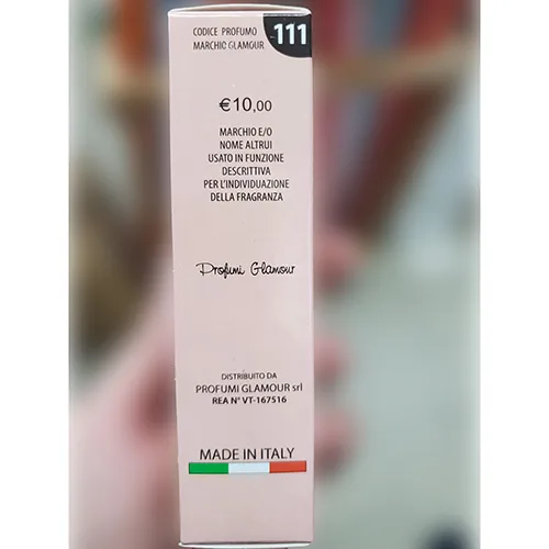Eau de toilette