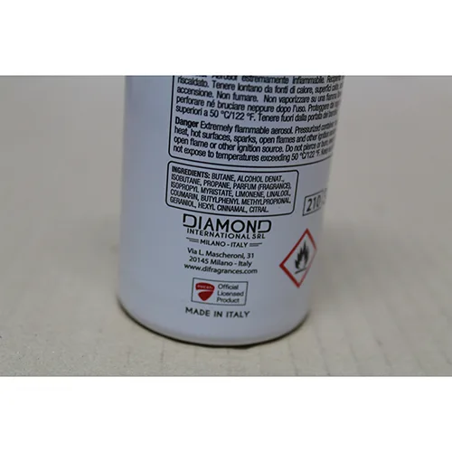 Deodorant spray