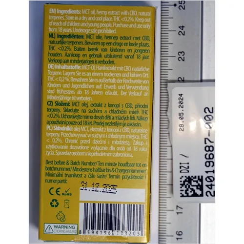 Electronic cigarette cartridge