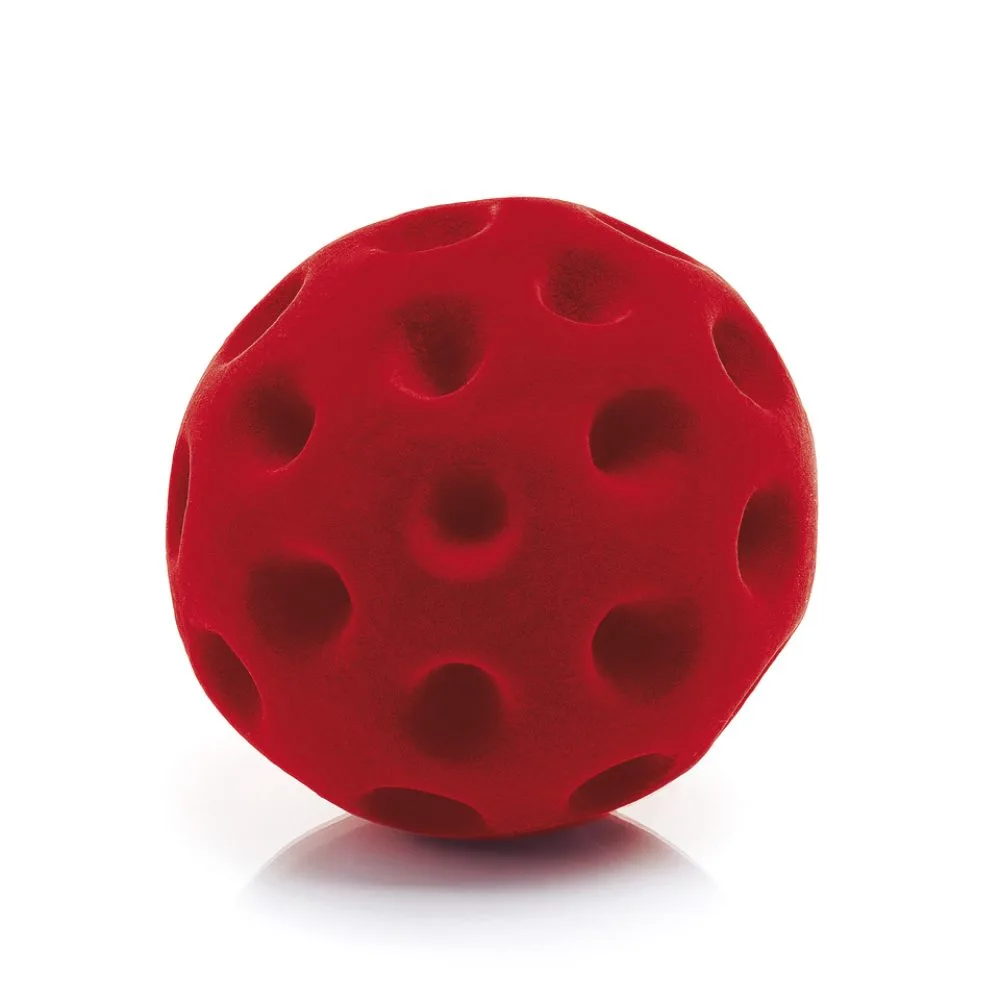 Rubbabu - balle sensorielle rouge - ø10cm (polybag)