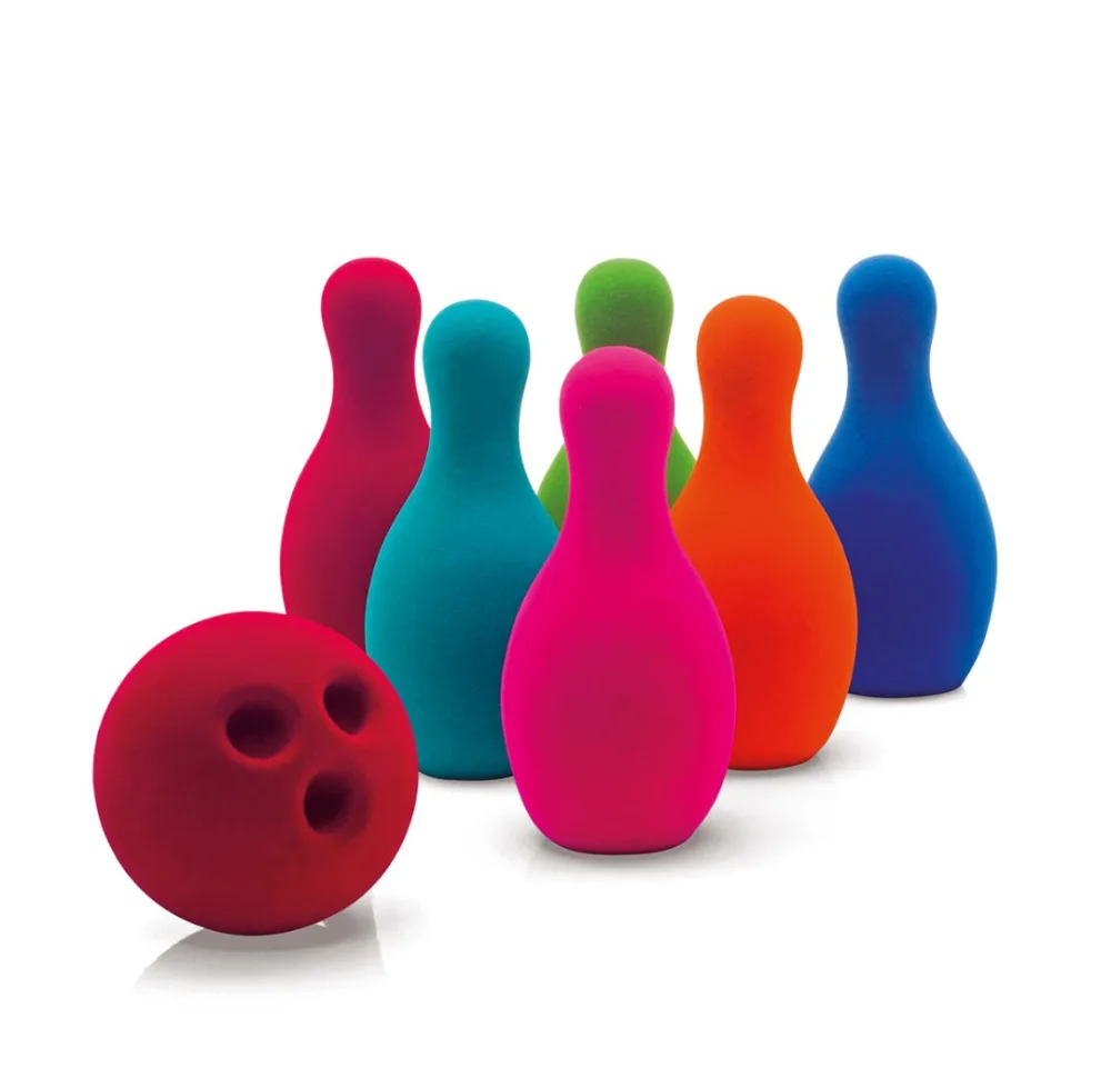 Rubbabu - jeu de bowling - quille: 15cm (polybag)