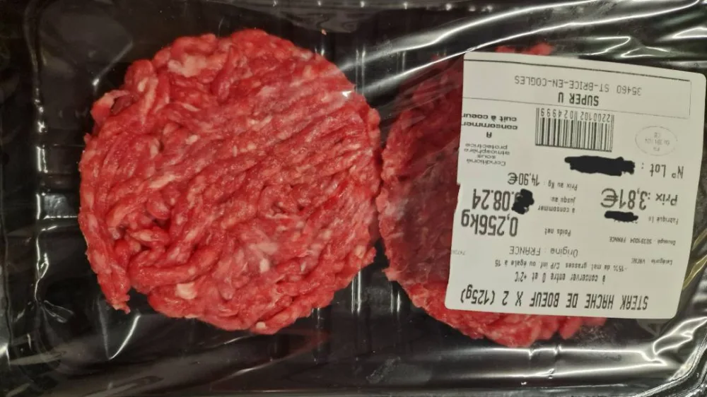 Steak haché et cheveux d'ange