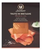 Truite de mer fumee u saveurs