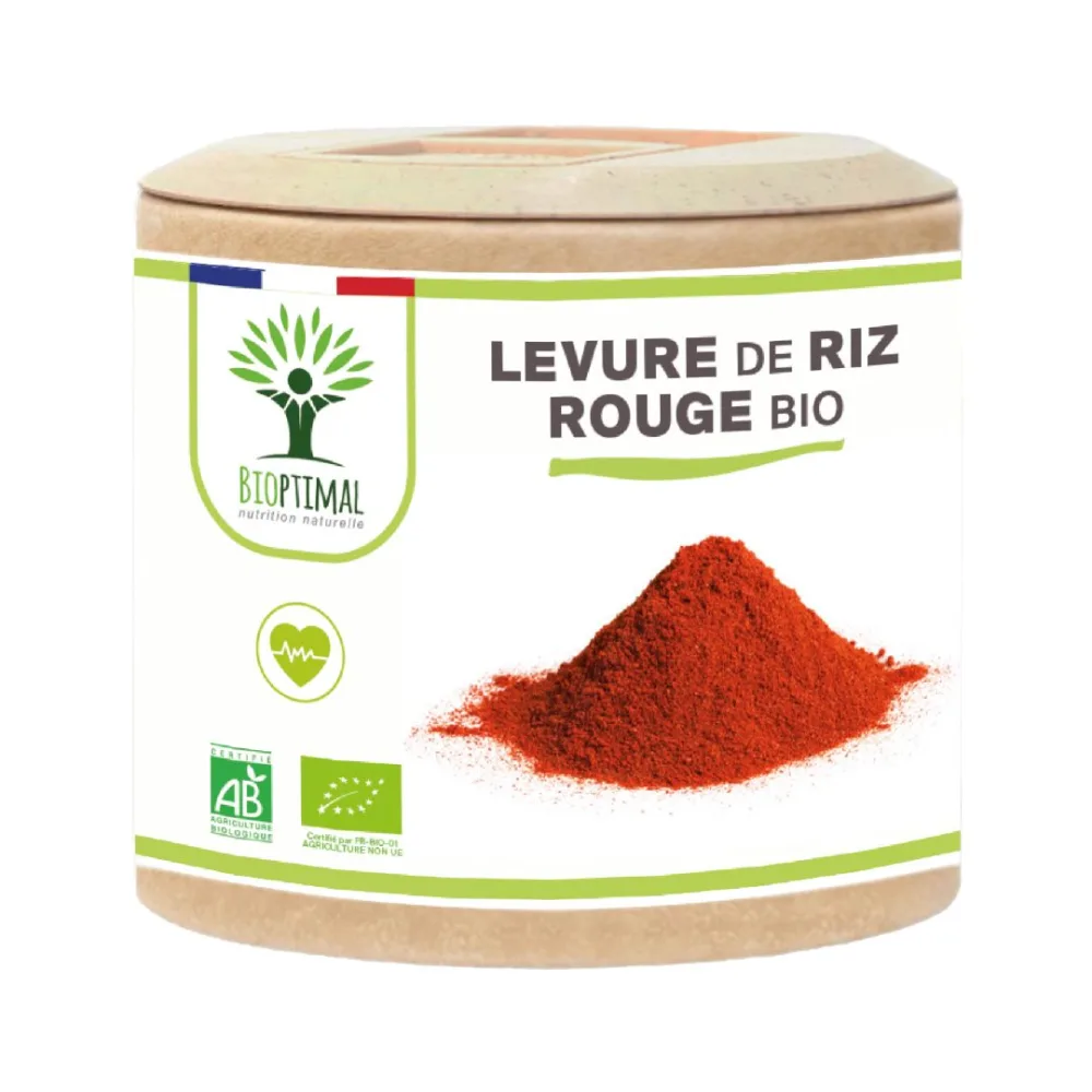 Levure de riz rouge bio