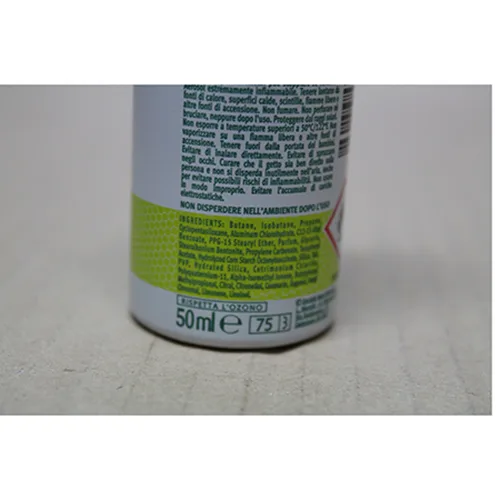 Deodorant spray