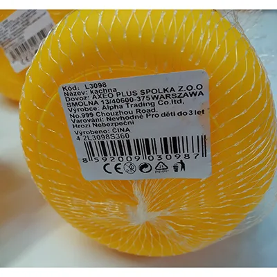 Set of rubber ducks