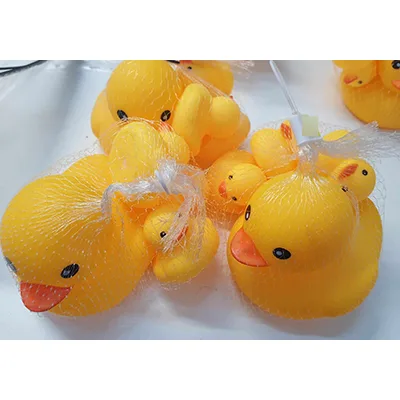 Set of rubber ducks