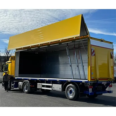 Truck opening system