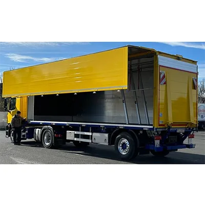 Truck opening system