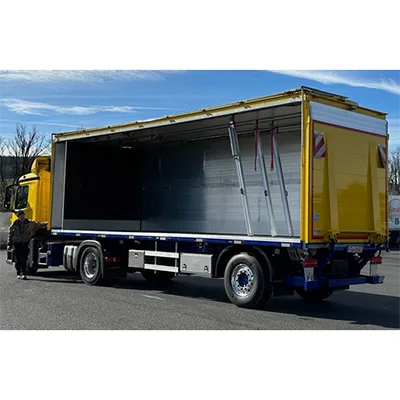 Truck opening system