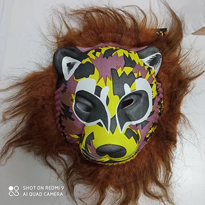Fancy-dress face mask