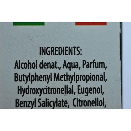 Eau de toilette