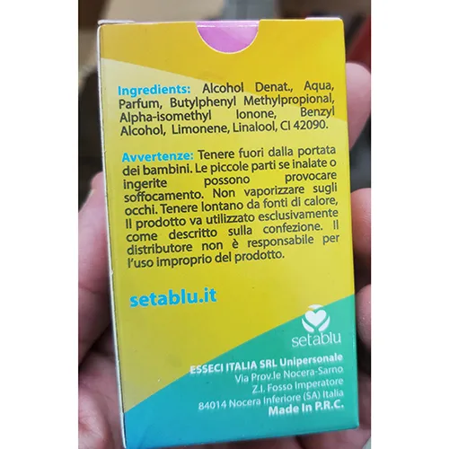 Eau de toilette