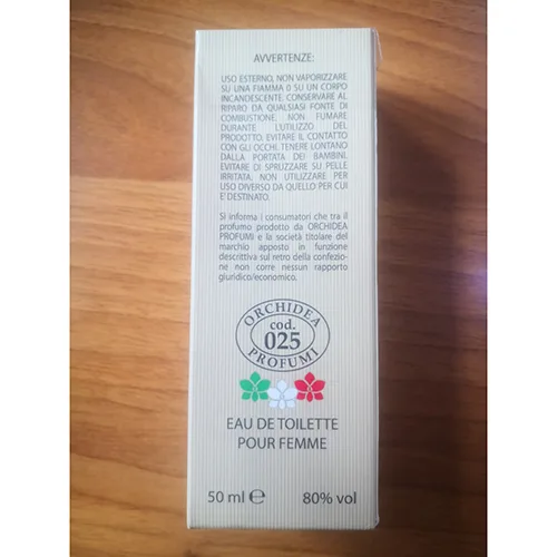 Eau de toilette