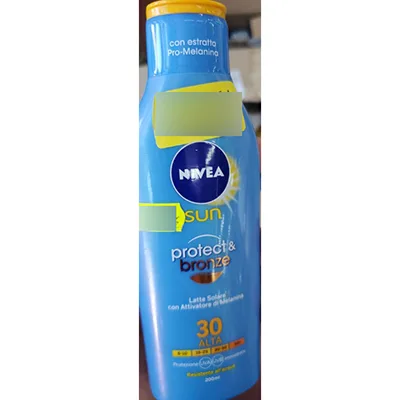Sunscreen milk