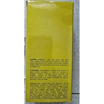 Eau de toilette