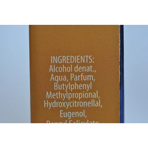 Eau de toilette