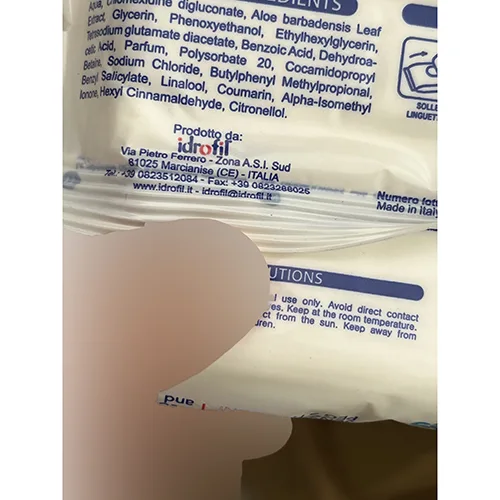 Disinfecting wipes