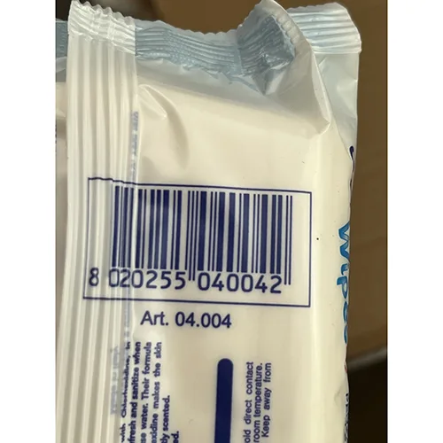 Disinfecting wipes
