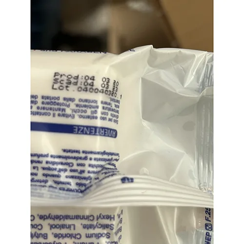 Disinfecting wipes