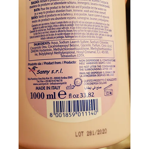 Bath cream