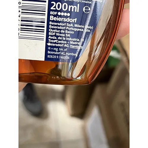 Shower oil