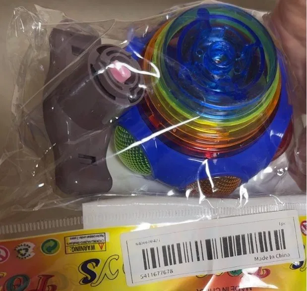 Gyroscope rotatif led innovant avec musique, toupie créative (cadeau de classe, cadeau de fête)