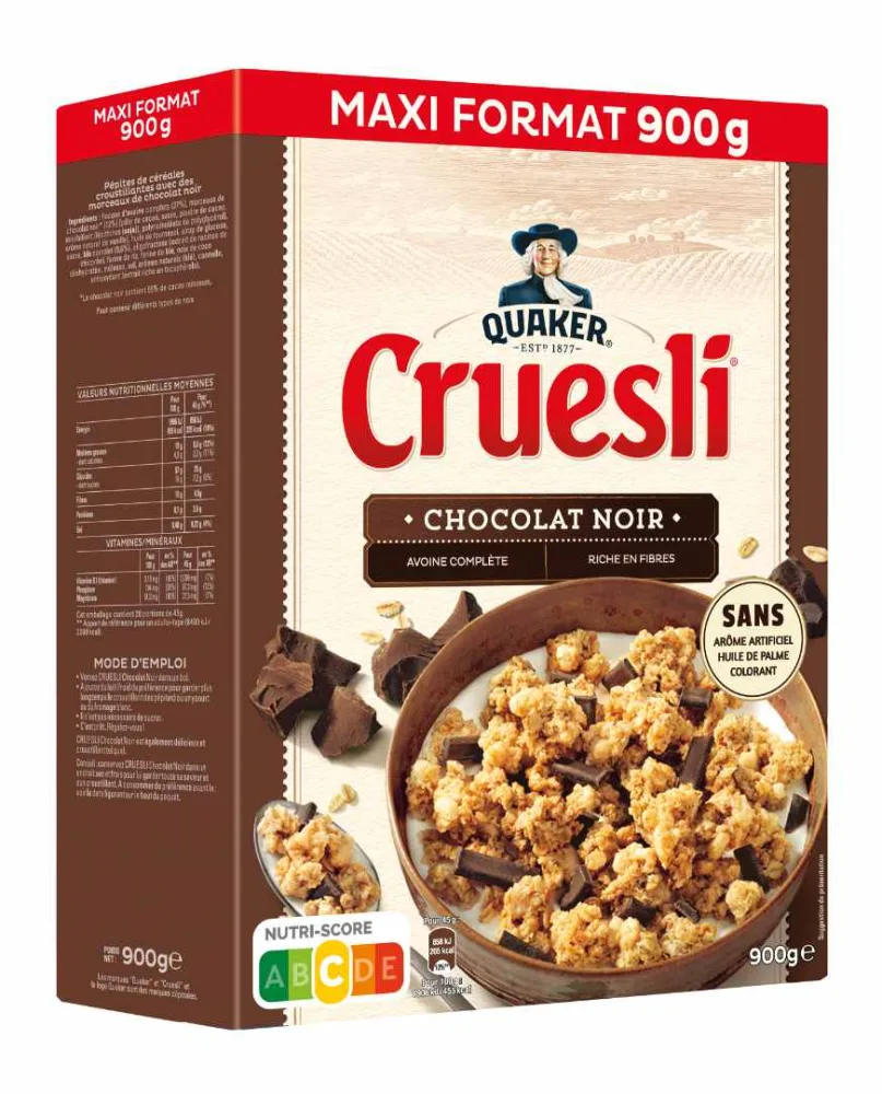 Cruesli chocolat noir