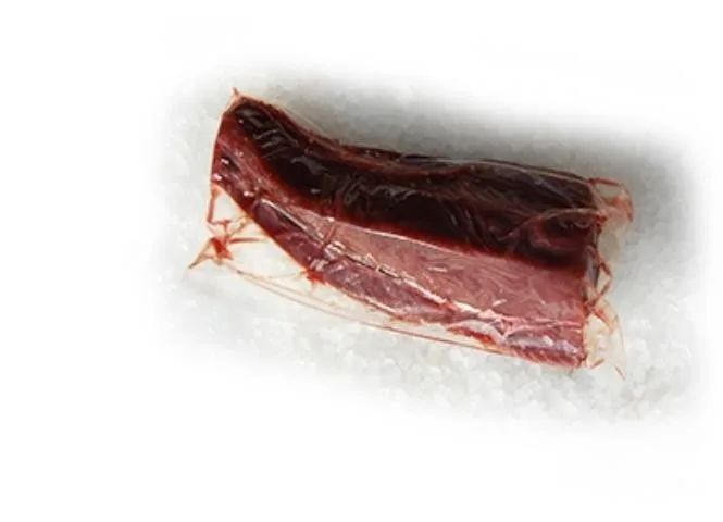 Preparation longe thon albacore decongele