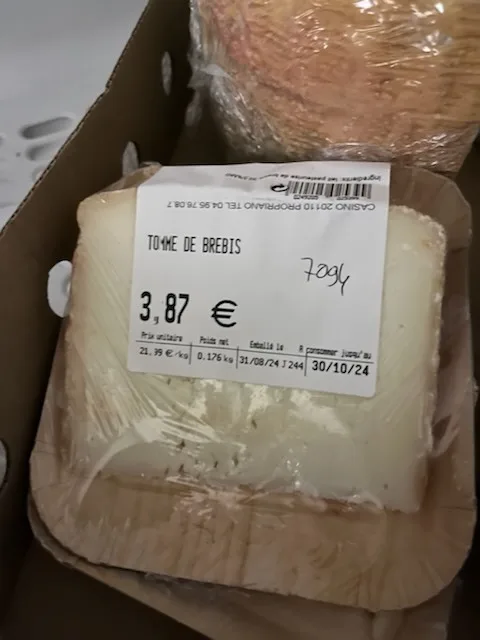 Tomme de brebis