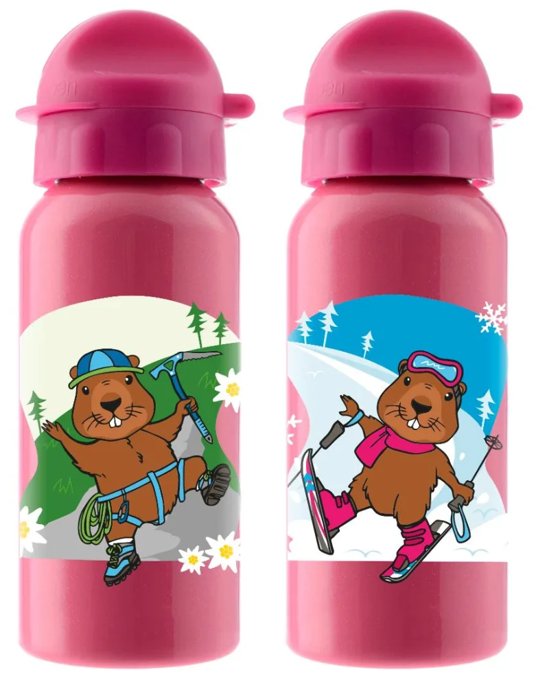Gourde enfant marmotte