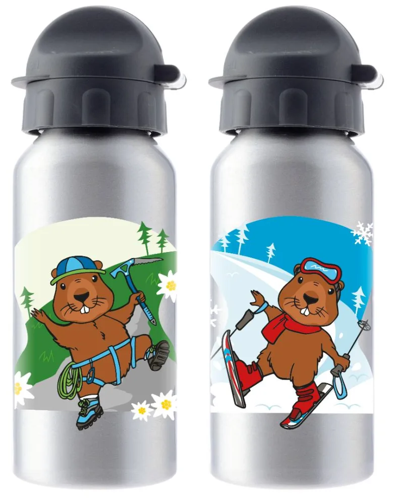 Gourde enfant marmotte