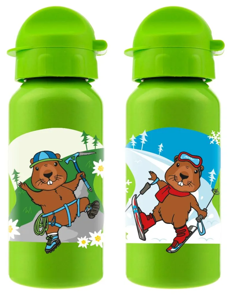 Gourde enfant marmotte