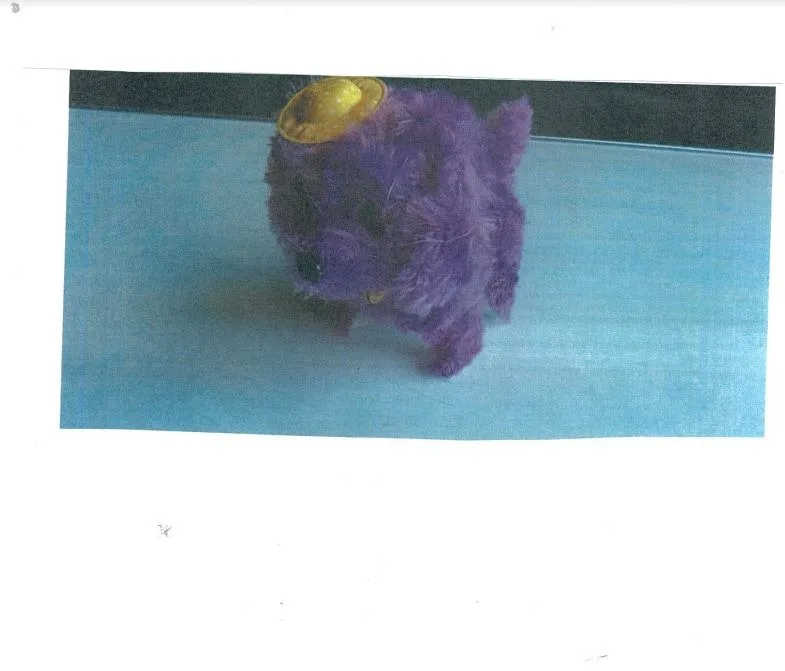 Chien peluche
